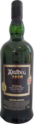 Ardbeg Drum Ex-Bourbon Cask Ex-Rum Cask 46% 750ml