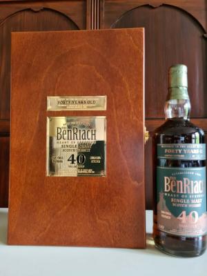 BenRiach 40yo Two Hogsheads 50% 700ml