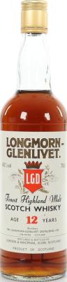 Longmorn 12yo GM Licensed Bottling 40% 700ml