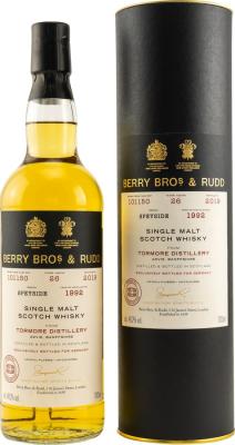 Tormore 1992 BR Charred Port Cask Finish #101150 48.2% 700ml