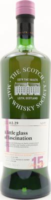 Inchmurrin 2002 SMWS 112.29 a little glass of fascination 1st Fill Ex-Bourbon Hogshead 53.3% 700ml