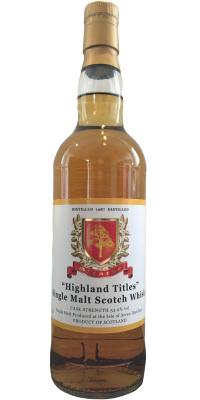 Arran 1997 UD Highland Titles Bourbon Barrel #234 private bottling for Peter Bevis 53.9% 700ml