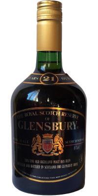 Glensbury 21yo Pure Malt 40% 700ml