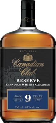 Canadian Club 9yo Reserve 40% 750ml
