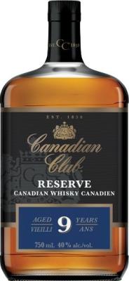 Canadian Club 9yo Reserve 40% 750ml