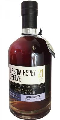 The Strathspey Reserve 21yo Manchester Cask World of Whiskies Exclusive 40% 700ml