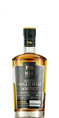 M&H 2014 Experimental Series Black New American Oak + Ex-Bourbon 2014-0001 46% 500ml