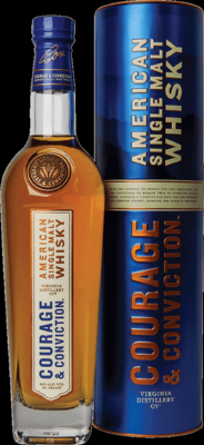 Courage & Conviction American Single Malt Whisky Dr. Jim Swan Batch 46% 750ml