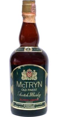 McTryn 8yo Old Finest Scotch Whisky Importato da S.I.V.L.E. Roma 43% 750ml