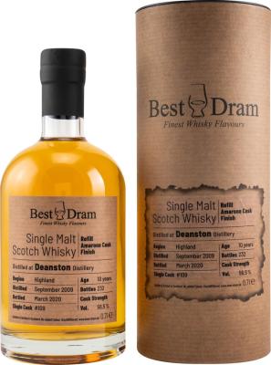 Deanston 2009 BD Refill Amarone Cask Finish #109 56.5% 700ml