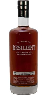 Resilient 2006 Straight Bourbon Whisky New Charred Oak Barrels 010 53.5% 750ml