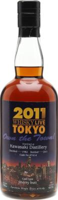 Kawasaki 1982 Whisky Live Tokyo Sherry Butt #7414 65.5% 700ml