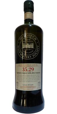 Glen Moray 1986 SMWS 35.29 Explosive impact with after-tremors Refill Hogshead 61% 750ml