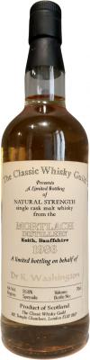 Mortlach 1986 CWG A limited bottling on behalf of Dr K. Washington 55.8% 700ml