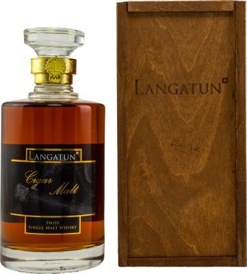 Langatun 2017 Cigar Malt Chardonnay barrel & Fino sherry barrel 45.6% 500ml