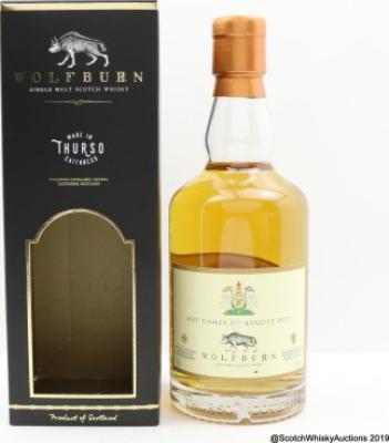 Wolfburn Mey Games 5th August 2017 1st Fill Bourbon Barrel 50% 700ml