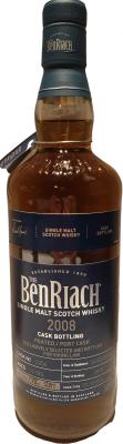 BenRiach 2008 Single Cask Bottling Port Hogshead #2254 Viking Line 59.8% 700ml