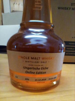 St. Kilian 2016 Distillery Only Online Edition Ungarischer Eiche #670 49% 500ml