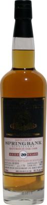 Springbank 1994 DT The Duncan Taylor Single Oak Cask #95321 50.1% 700ml