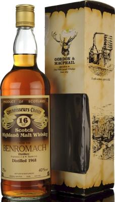 Benromach 1968 GM Connoisseurs Choice 40% 750ml