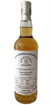 Highland Park 1991 SV The Un-Chillfiltered Collection Sherry Butt #15122 46% 700ml