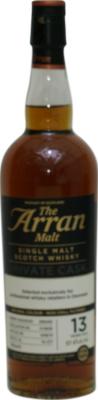 Arran 2005 Private Cask Sherry Hoghshead 2005/033 Professional Whisky Retailers Denmark 57.4% 700ml