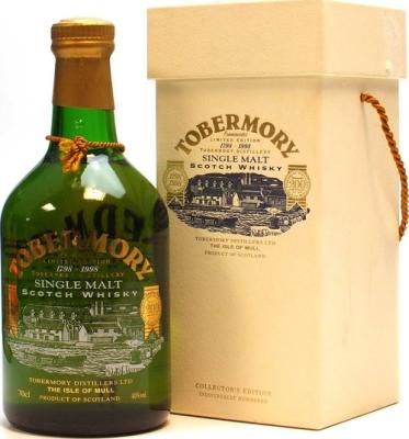 Tobermory Commemorative 200th Anniversary 1798 1998 40% 700ml