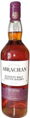 Abrachan Blended Malt Scotch Whisky Cd Triple Oak Matured LIDL 42% 700ml