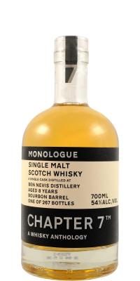 Ben Nevis 2013 Ch7 Monologue Bourbon Barrel 54% 700ml