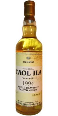 Caol Ila 1994 BM As We Get It 57.7% 700ml