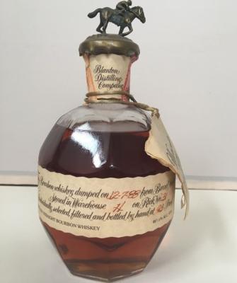 Blanton's The Original Single Barrel Bourbon Whiskey Dumped 1988 46.5% 750ml