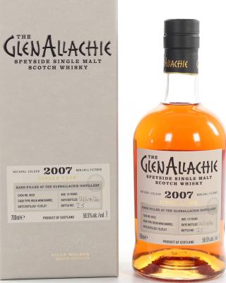 Glenallachie 2007 Single Cask Distillery Exclusive Rioja Wine Barrel #4635 59.5% 700ml