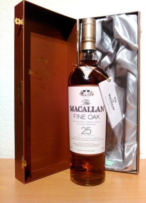 Macallan 25yo Bourbon & Sherry Oak Casks 43% 700ml