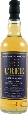 Aultmore 2011 WhB Cree Bourbon Barrel 52% 700ml