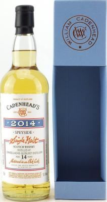 Craigellachie 1999 CA 10th Anniversary of Cadenhead Shop Berlin 14yo Bourbon Barrel 55.1% 700ml