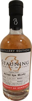 Stauning 2015 Cognac Cask Finish 51.7% 250ml