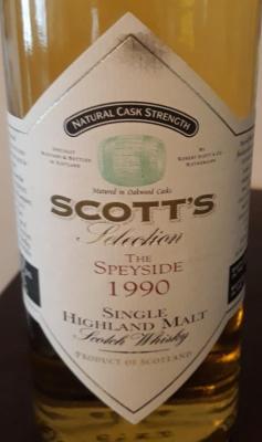 The Speyside 1990 Sc Natural Cask Strength Oakwood Casks 61.3% 700ml