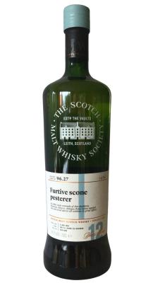 Glendronach 2006 SMWS 96.27 2nd Fill Ex-Bourbon Barrel 58.5% 700ml