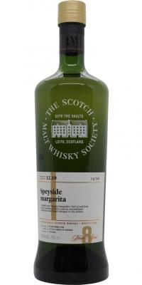 BenRiach 2009 SMWS 12.19 Speyside margarita 1st Fill Ex-Bourbon Barrel 59% 700ml