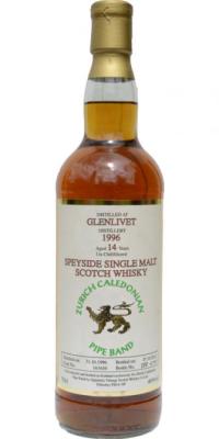 Glenlivet 1996 SV #163410 Zurich Caledonian Pipe Band 46% 700ml