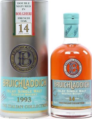 Bruichladdich 1993 The Italian Collection Bolgheri French Oak 14yo 46% 700ml