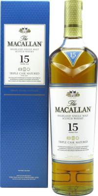 Macallan 15yo Triple Cask Matured Fine Oak triple cask matured 43% 700ml