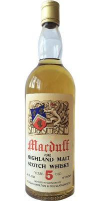 Macduff 5yo Pure Highland Malt 43% 750ml