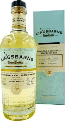 Kingsbarns 6yo Ex-Peated hogshead 61.5% 700ml