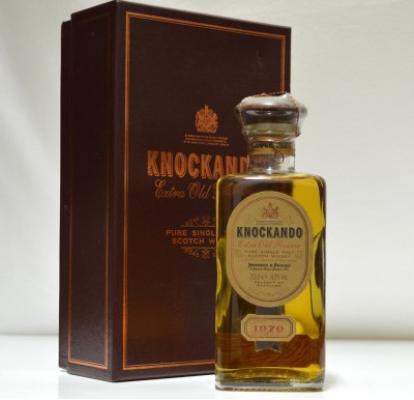 Knockando 1970 XO Reserve Square Decanter 43% 700ml