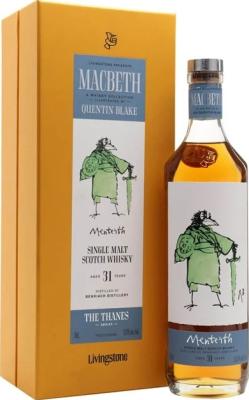 BenRiach 31yo ElD Macbeth: Act One The Thanes Bourbon Barrels 53.1% 700ml