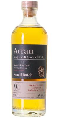 Arran 9yo Bourbon Casks Jons Utvalgte Norway 48.6% 700ml