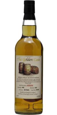 Arran 1996 HMcD The Golden Cask Bourbon Hogshead CM199 52% 700ml