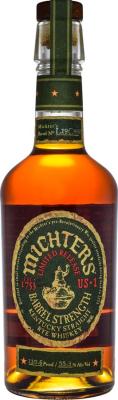 Michter's US 1 Barrel Strength Rye L19C488 LMDW 55.3% 700ml