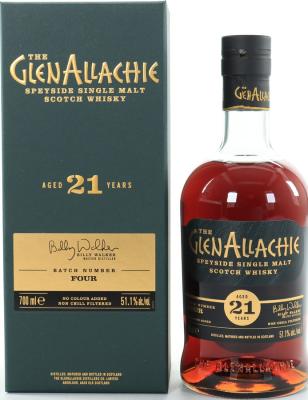 Glenallachie 21yo Batch Number Four PX Puncheons 51.1% 700ml